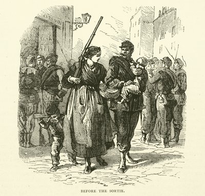Før sortien, januar 1871 av English School