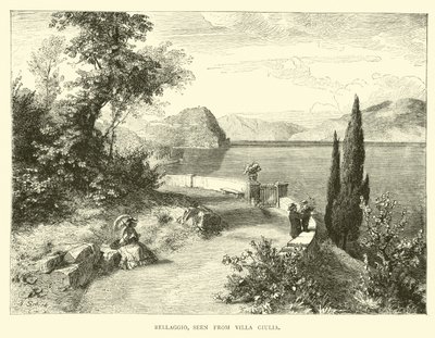Bellaggio, sett fra Villa Giulia av English School