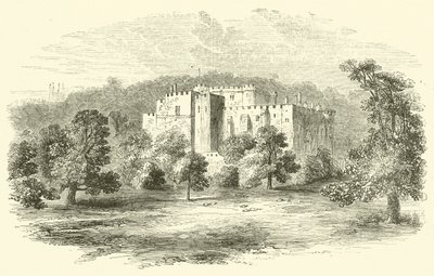 Berkeley Castle (gravering) av English School