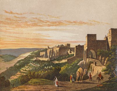 Betlehem (fargelitografi) av English School