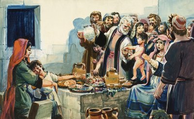 Bibelsk scene av English School
