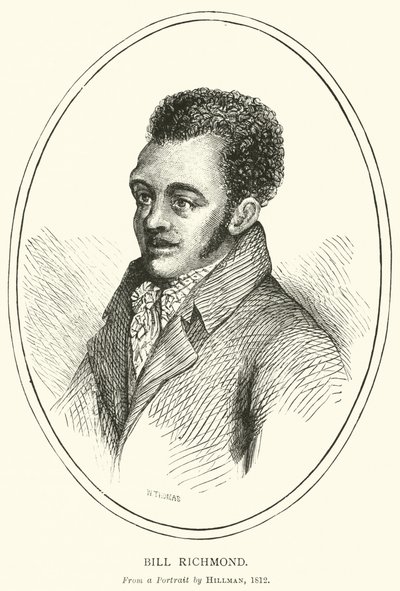 Bill Richmond, fra et portrett av Hillman av English School