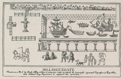 Billingsgate, 1598 av English School