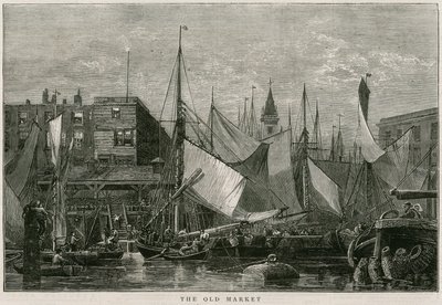 Billingsgate, det gamle markedet av English School