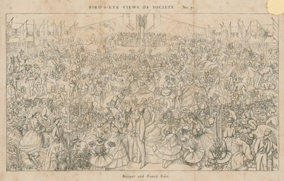 Birds-Eye View of Society: Bazaar and Fancy Fair av English School