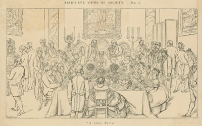 Vogelperspektiven der Gesellschaft: Eine Staatsfeier von English School