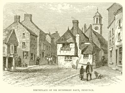 Fødested til Sir Humphrey Davy, Penzance av English School