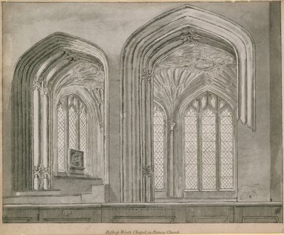 Bishop Wests kapell i Putney Church av English School