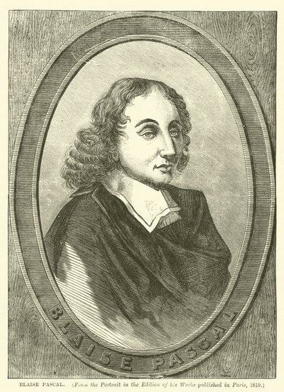 Blaise Pascal (gravering) av English School