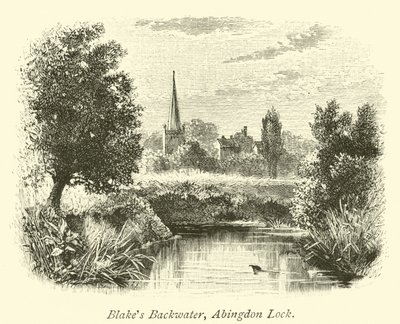 Blakes Backwater, Abingdon Lock av English School