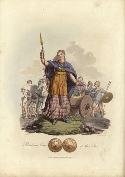 Boadicea, dronning av Iceni av English School