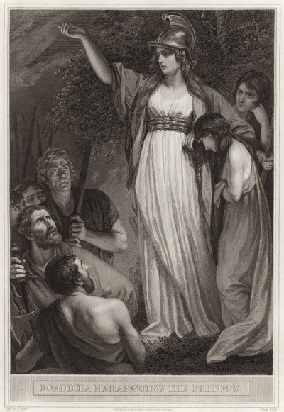 Boadicea harangert britene av English School