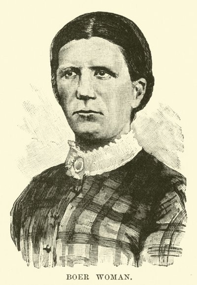 Boer kvinne av English School