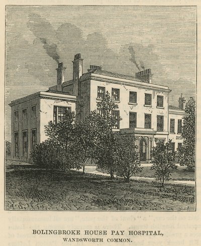 Bolingbroke House Pay Hospital, Wandsworth Common, London av English School