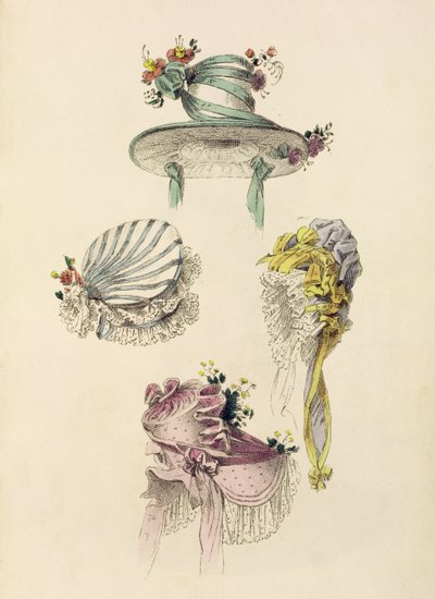 Panser for en anledning, moteplate fra Ackermanns Kunstdepot av English School