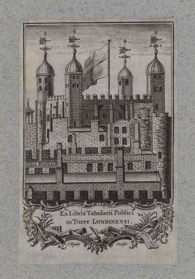 Bokplate, Tower of London av English School