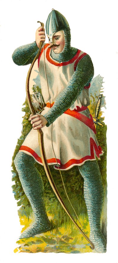 Bowman av kong William, 1066-67 e.Kr av English School