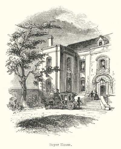 Boyer House (gravering) av English School