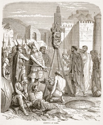 Brennus i Roma av English School