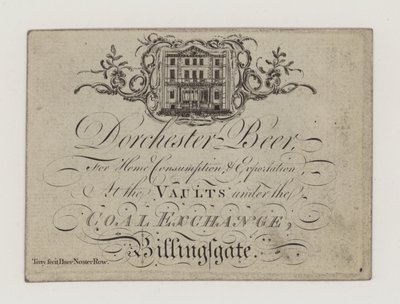 Brewer, Dorchester Beer, byttekort av English School
