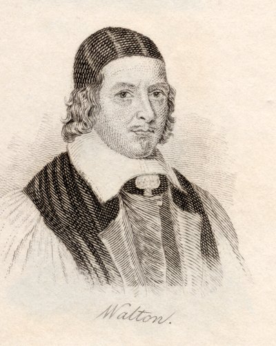 Brian Walton, fra 'Crabb's Historical Dictionary', utgitt 1825 av English School