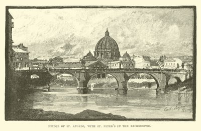 Bridge of St Angelo, med St Peters i bakgrunnen av English School
