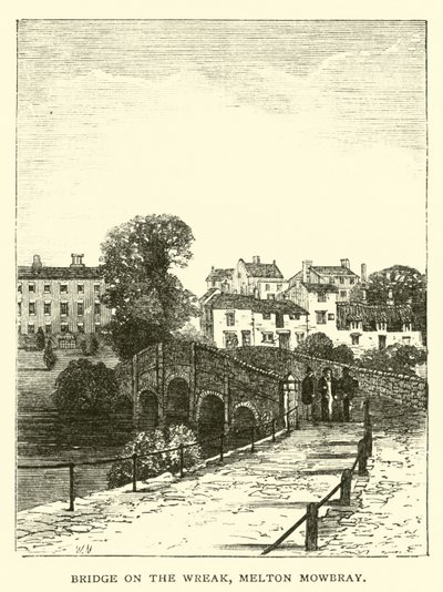 Brücke über den Wreak, Melton Mowbray von English School