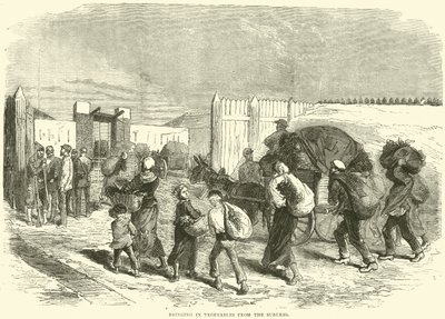 Innføring av grønnsaker fra forstedene, oktober 1870 av English School