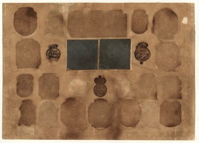 Britiske inntektsstempler, ca. 1765 av English School