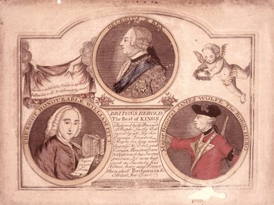 Briter ser den beste av konger..., 1762 av English School
