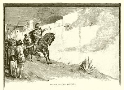 Brutus før Xanthus av English School