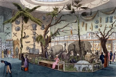 Bullocks Museum, 22 Piccadilly, London, fra Ackermanns Repository of Arts, 1809 av English School