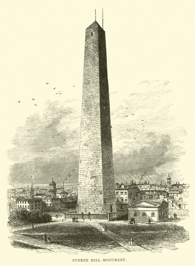 Bunker Hill-monumentet av English School