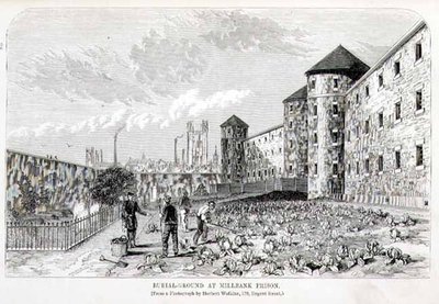 Burial Ground at Millbank Prison, fra 