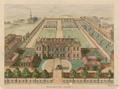 Burlington House, Piccadilly, London av English School