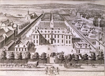 Burlington House i Piccadilly, 1700-tallet av English School