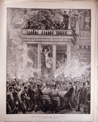 Burning of the Ring Theatre, Wien: How Some were Saved, fra 