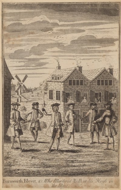 Burnworth, Blewit og andre, som myrdet Ball i huset hans i Mint av English School