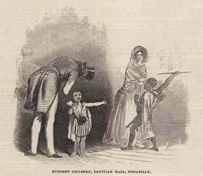 Bushman-barn, Egyptian Hall av English School