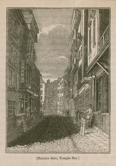 Butcher Row i Temple Bar on the Strand av English School