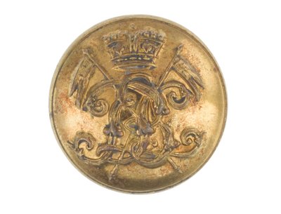 Button, 9. regiment av Bengal Lancers, før 1901 av English School