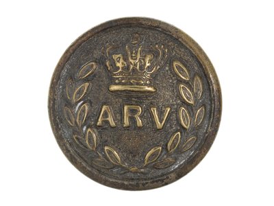 Button, Allahabad Frivillige Rifles, før 1901 av English School