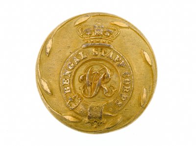 Button, Bengal Staff Corps, 1861-1876 av English School