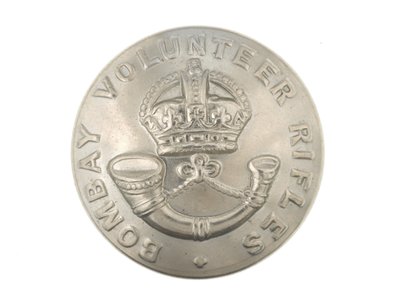 Button, Bombay Volunteer Rifles, 1901-1947 av English School