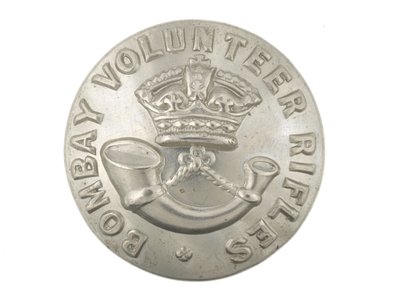Button, Bombay Volunteer Rifles, før 1901 av English School
