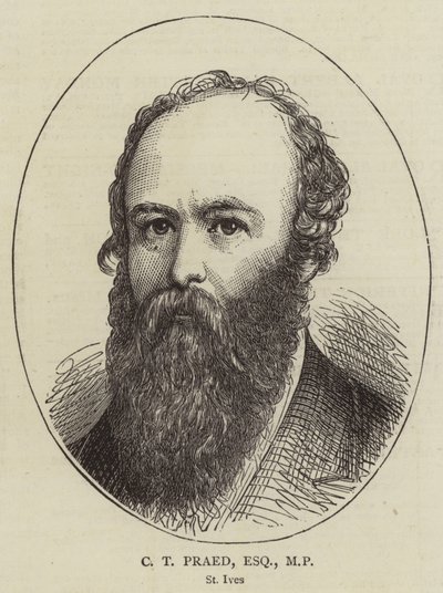 CT Praed, Esquire, parlamentsmedlem (gravering) av English School