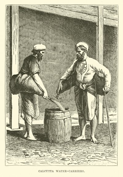 Calcutta vannbærere av English School