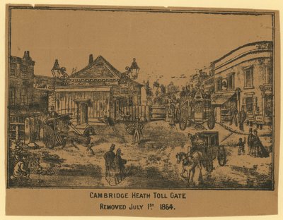 Cambridge Heath Turnpike Gate av English School