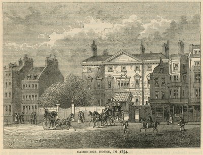 Cambridge House i 1854 av English School