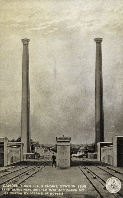Camden Town Fixed Engine Station, 1838 av English School